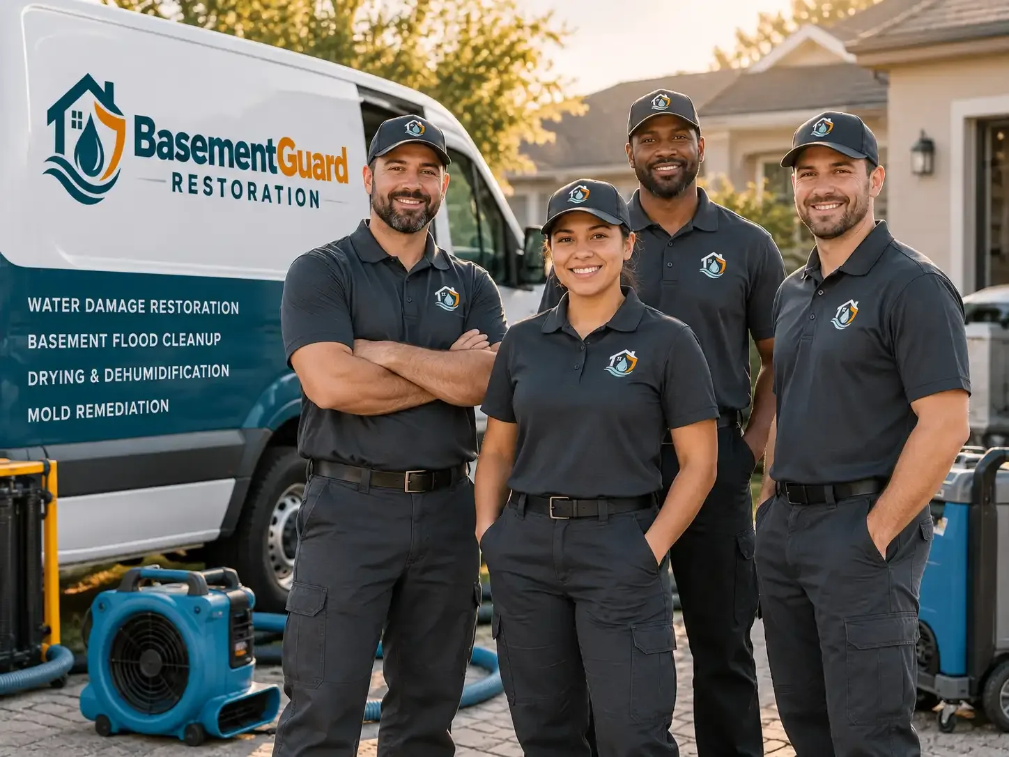 Basement Water Damage Restoration company in Oakford, IL